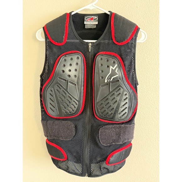 Alpinestars Other - Alpinestars Bionic SP Vest Motorcycle Body Armor Chest Protector Black Red Med